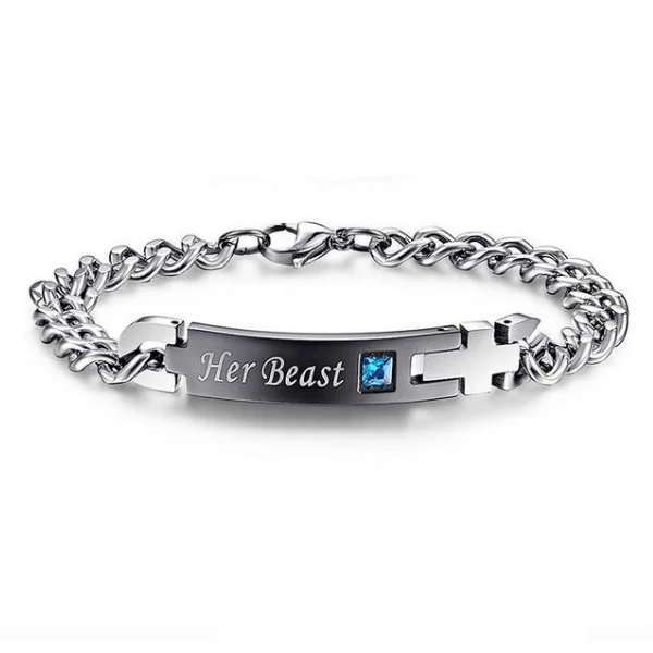 His Beauty and Her Beast Armband