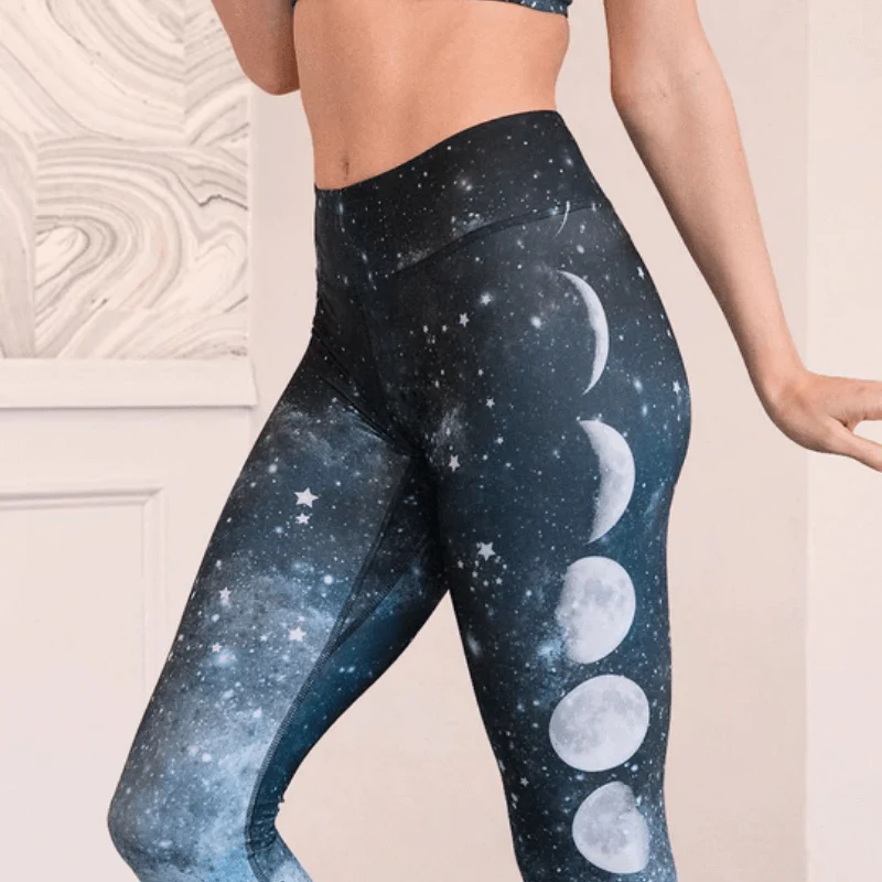 Hoge taille legging met print - Image 13