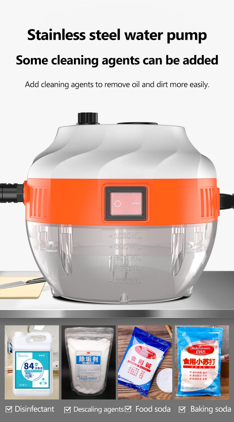 Hogedruk Stoomreiniger voor Keuken en Auto - Image 8