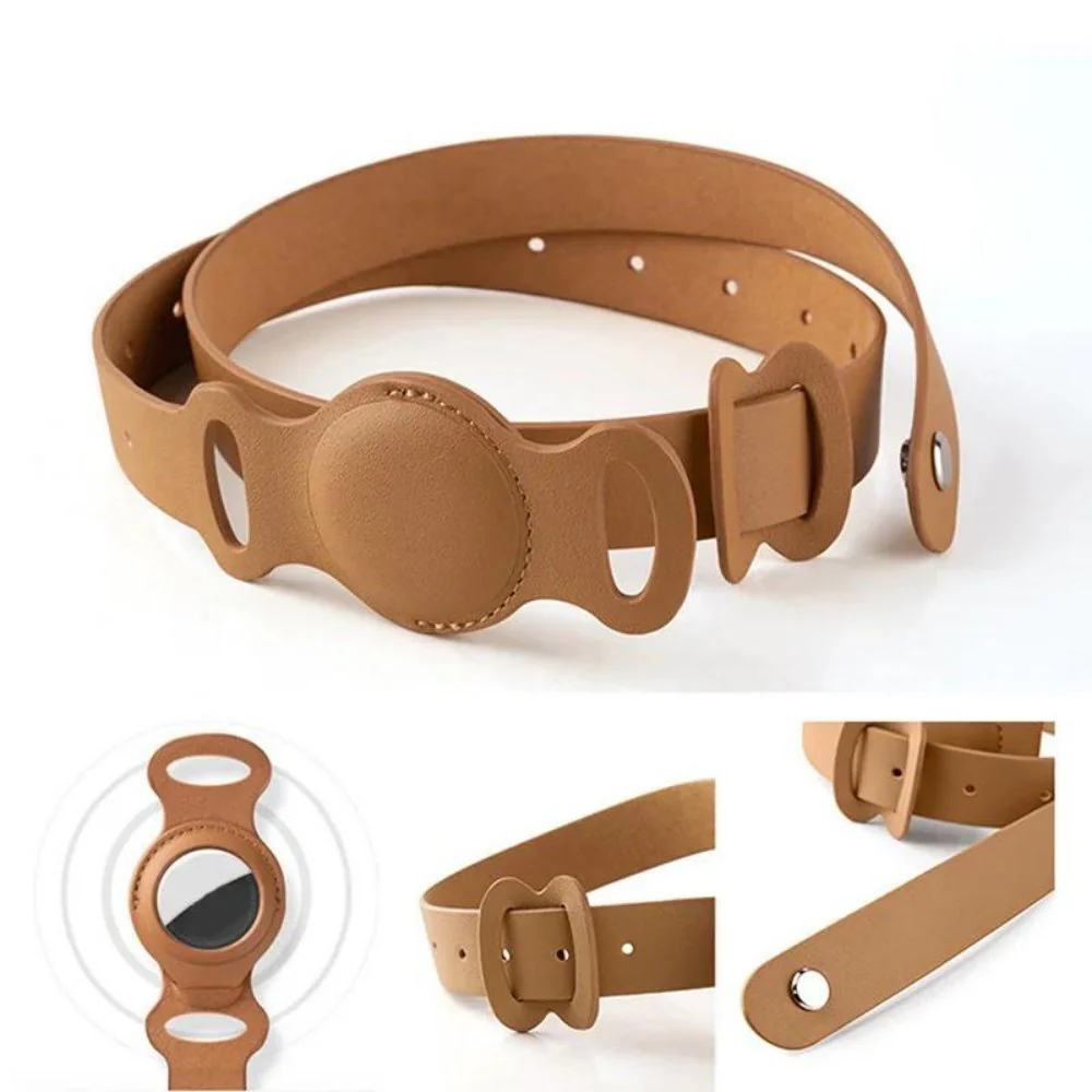 Hondenhalsband voor AirTag met Luxe Leer - Image 3