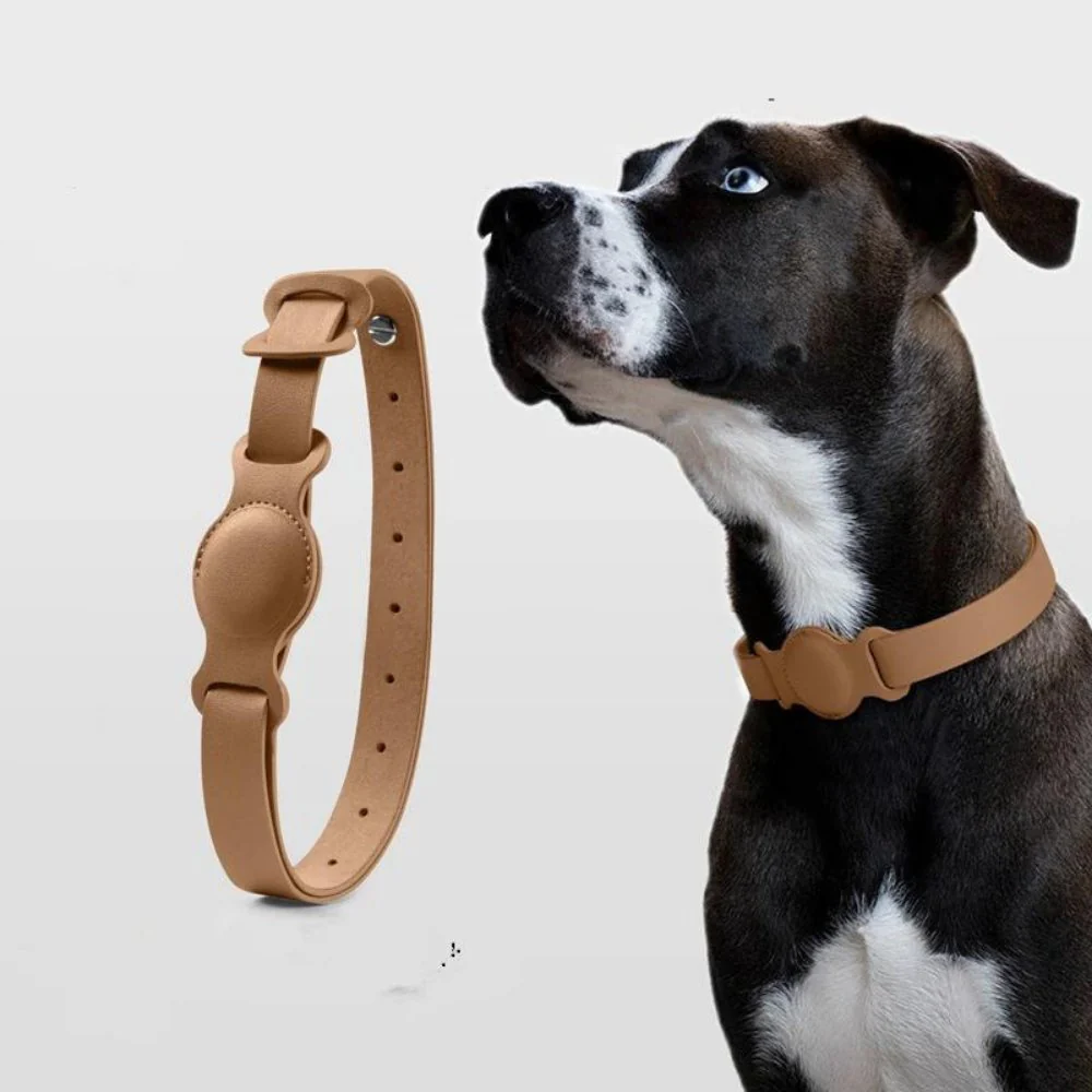 Hondenhalsband voor AirTag met Luxe Leer - Image 5