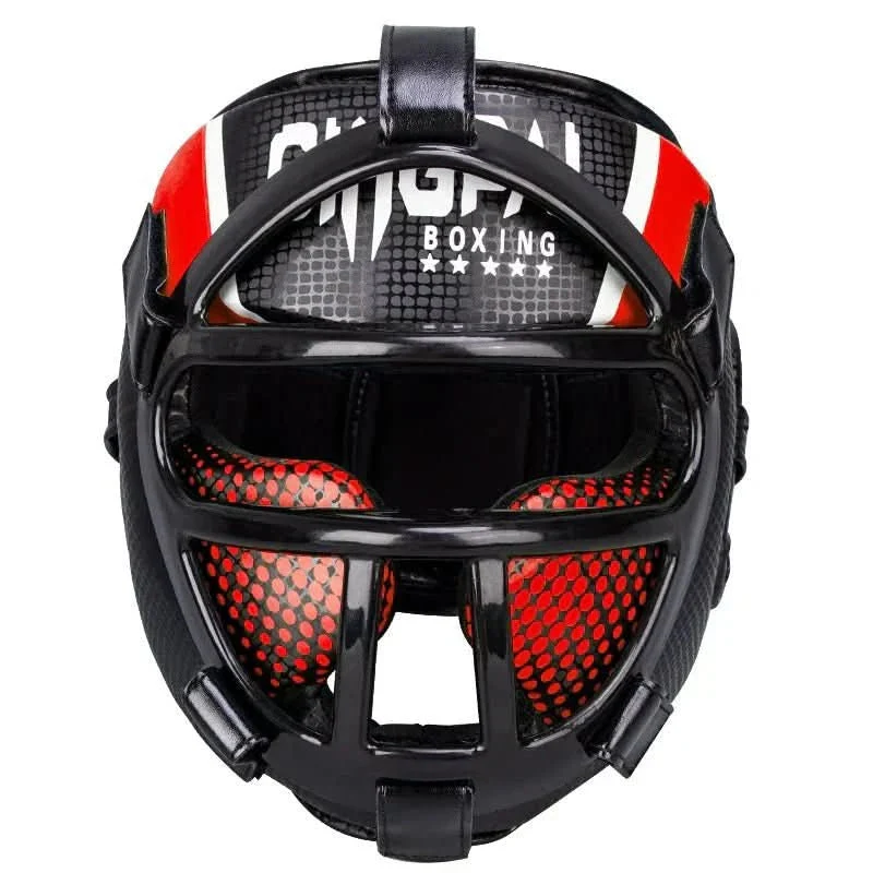 Hoofdbescherming met Gezichtsmasker voor Vechtsporten