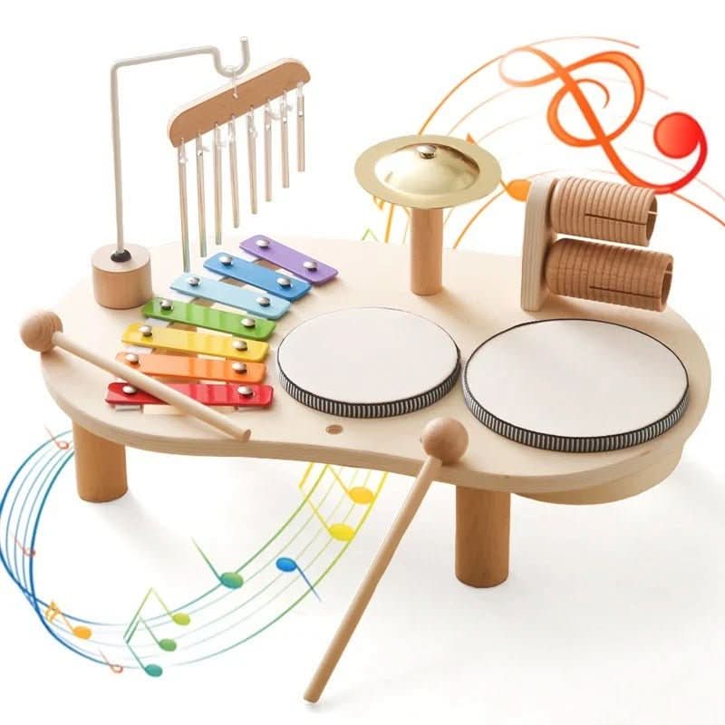 Houten Muziekspeelgoed Set voor Baby's vanaf 12 Maanden - Image 8