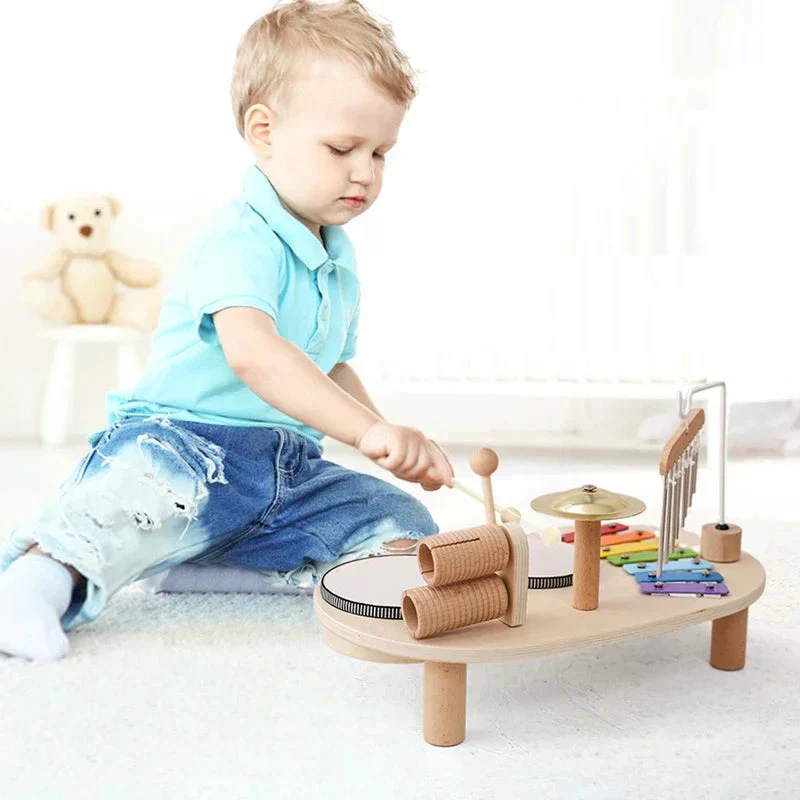 Houten Muziekstation voor Kinderen - MelodyMaker - Image 2