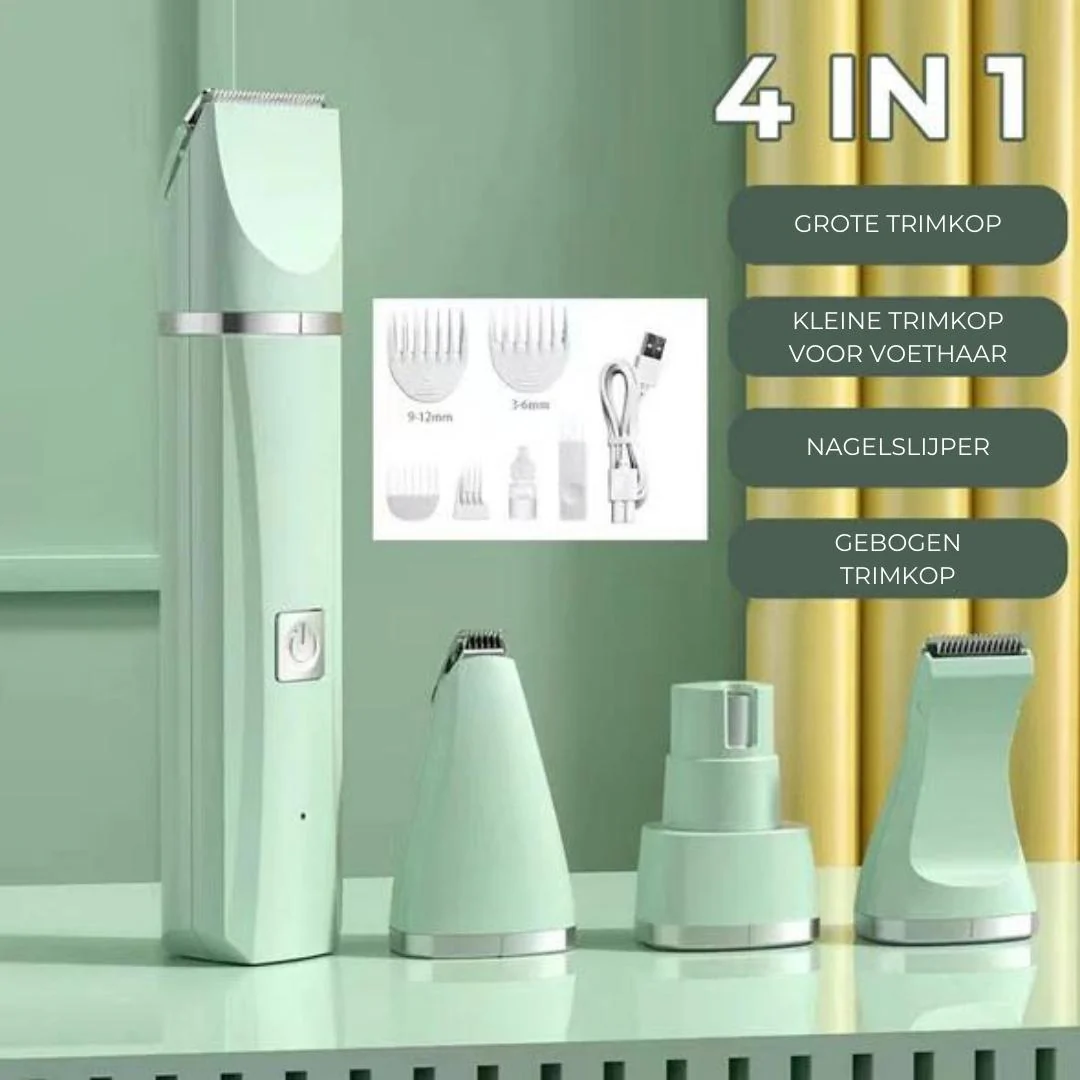 Huisdierentrimmer 4-in-1 TrimMaster Pro - Image 2