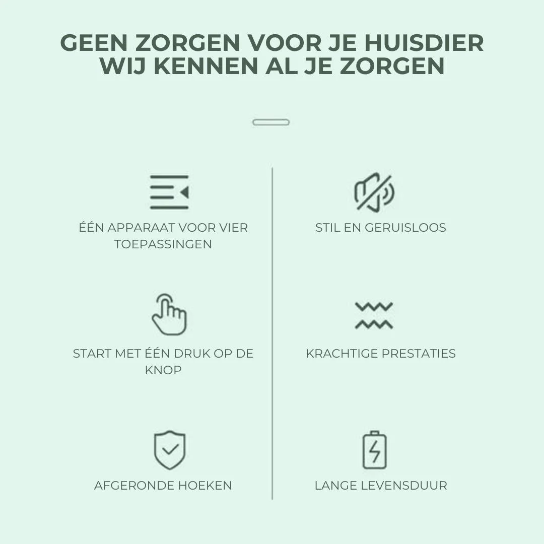 Huisdierentrimmer 4-in-1 TrimMaster Pro - Image 5