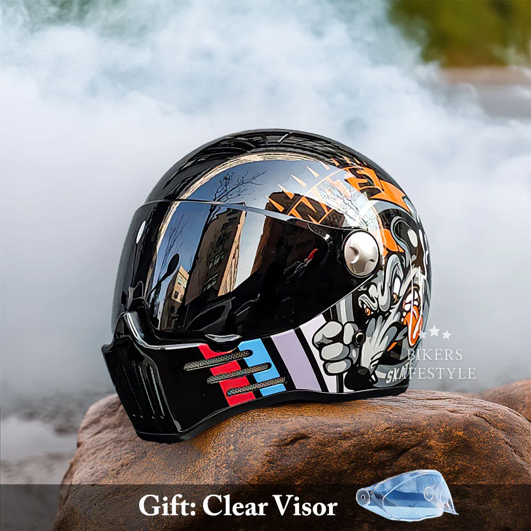 Integraal Motorhelm Grand Tour Veiligheid en Comfort - Image 9