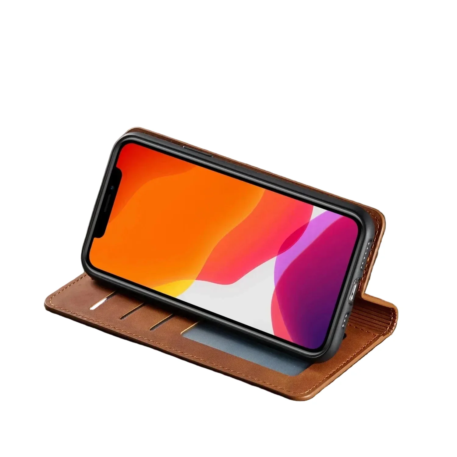 iPhone 13 Hoesje Magnetisch Stijlvol Telefoonhoesje voor Bescherming