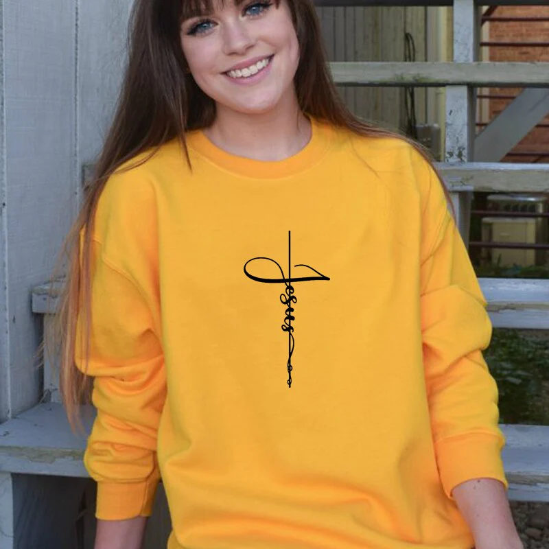 Jezus Kruis Crewneck Sweatshirt - Image 5