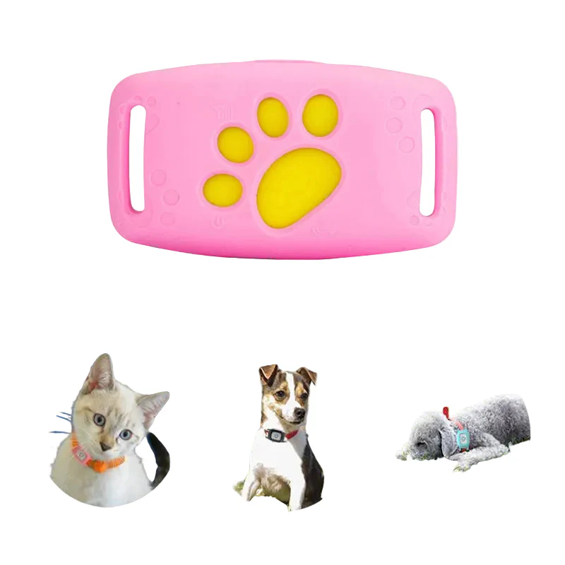 Katten GPS-halsband Slimme Tracker Waterdicht Schokbestendig