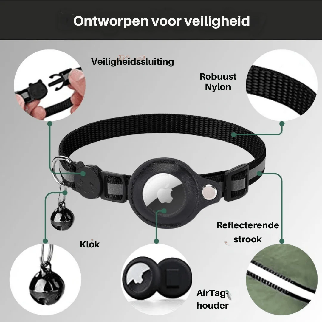Katten GPS-trackerhalsband voor Veiligheid en Zichtbaarheid - Image 5