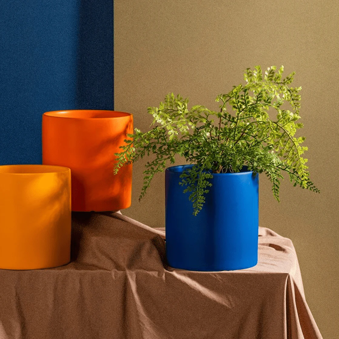 Keramische Bloempot met Schotel voor Planten - Image 9