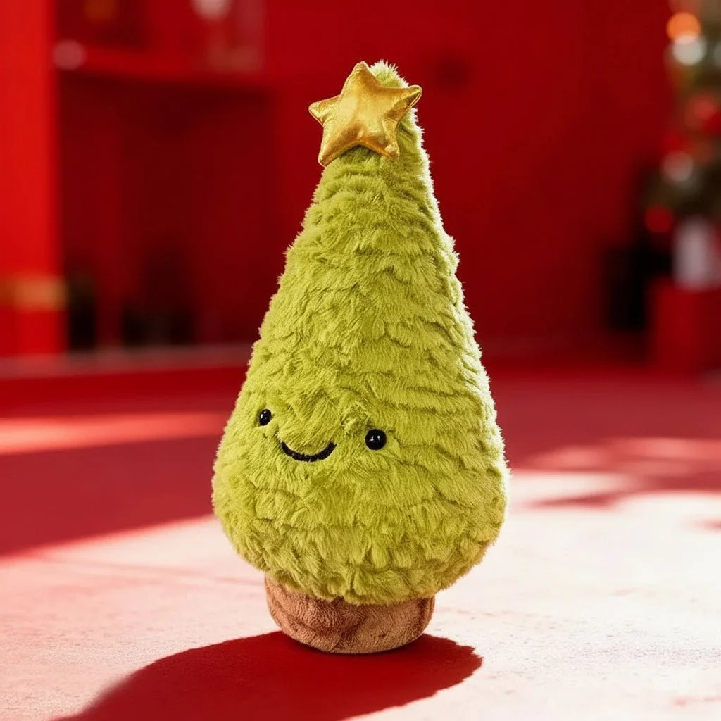 Kerstdecoratie Pluche Kerstboombeeldje voor Gezellige Sfeer - Image 11