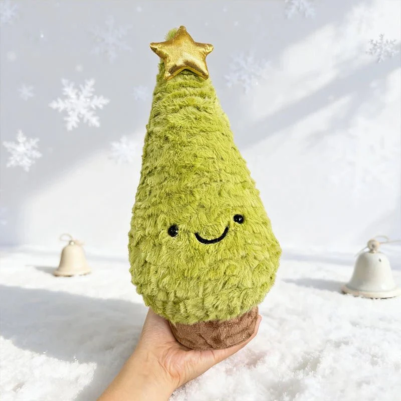 Kerstdecoratie Pluche Kerstboombeeldje voor Gezellige Sfeer - Image 9