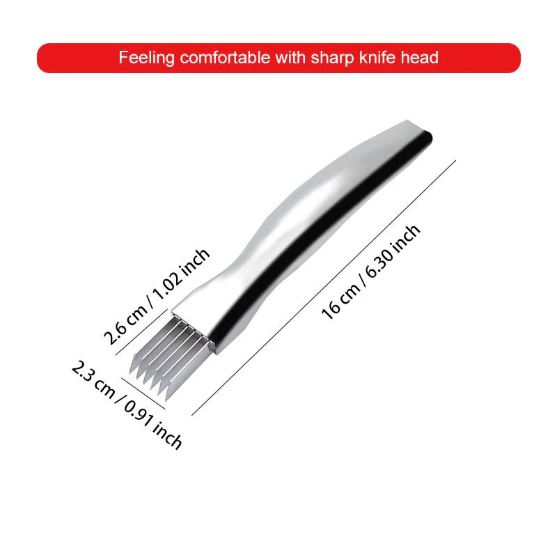 Keukengereedschap Groentemes voor Lente-ui met Ergonomische Grip - Image 8
