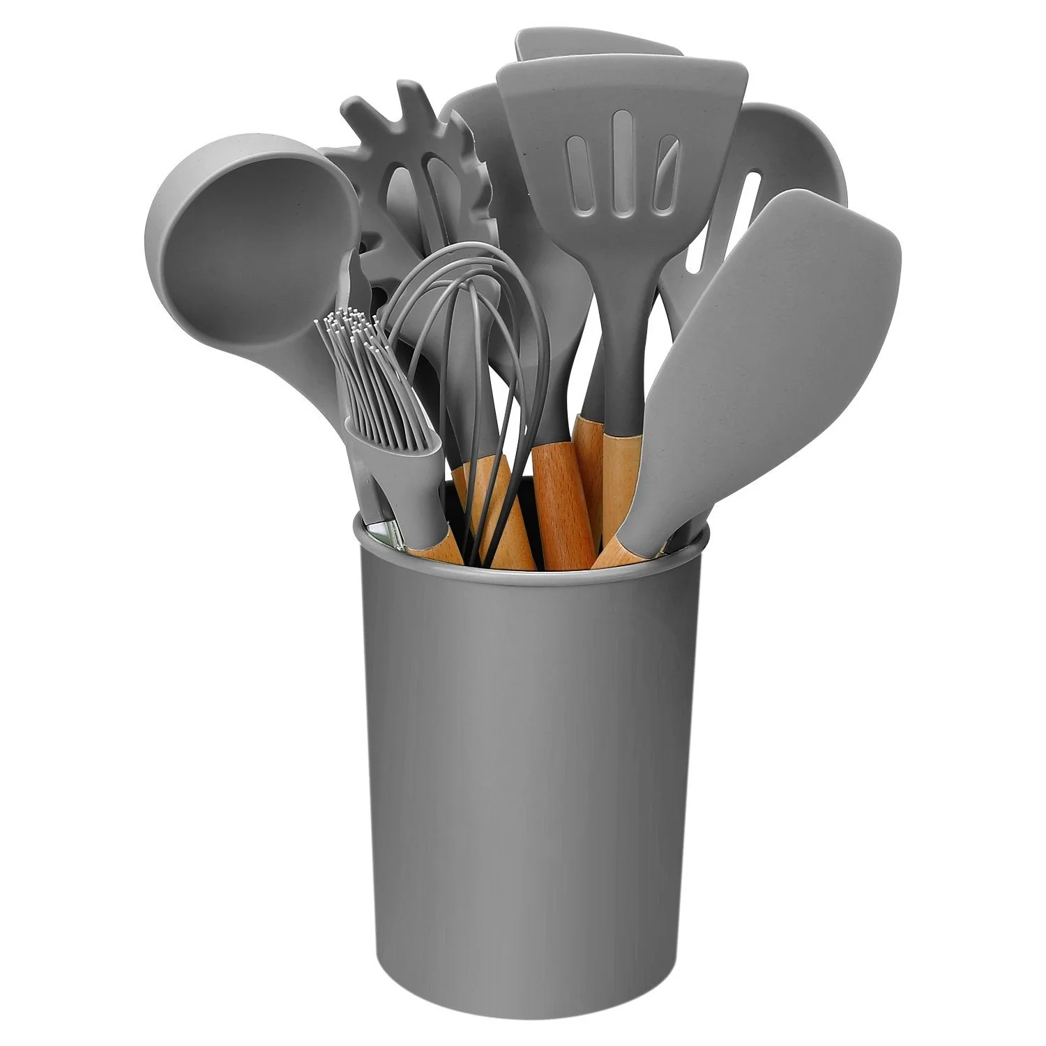 Keukengerei Houderset 11-delig Siliconen Keukengerei voor Koken en Bakken - Image 10