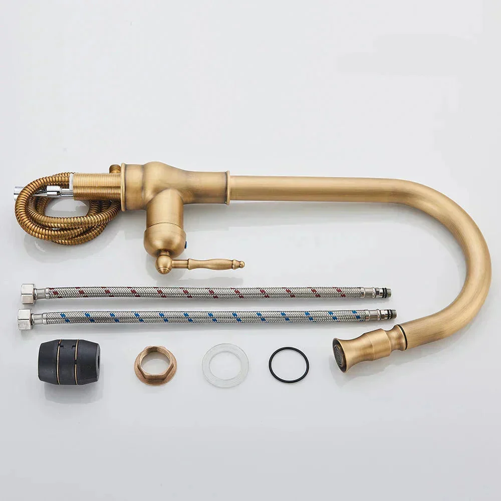 Keukenkraan Draaibaar Vintage Tap Voor Retro Keuken - Image 5