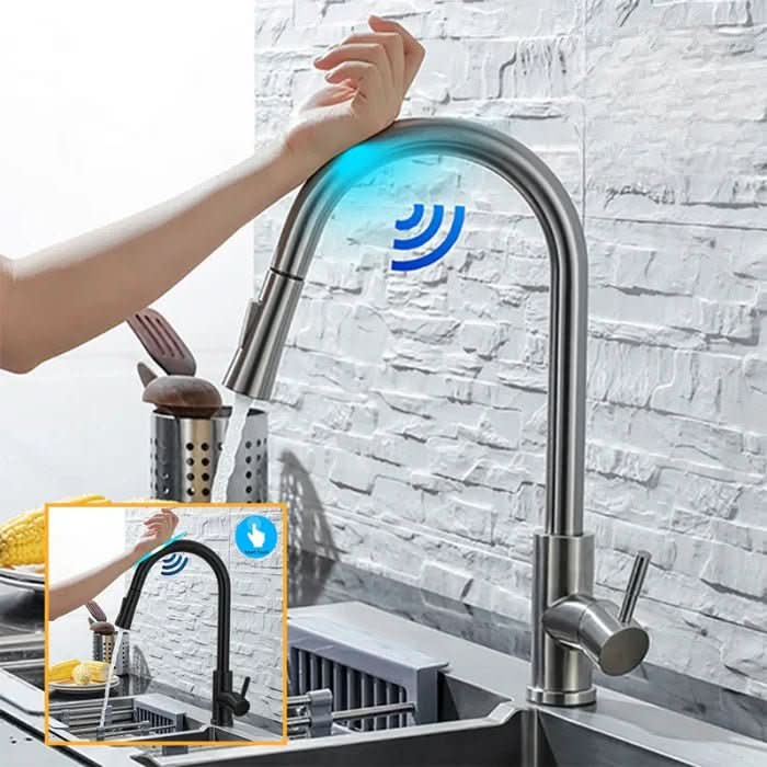 Keukenkraan met Sensor en Uittrekbare Uitloop voor Moderne Keuken - Image 2
