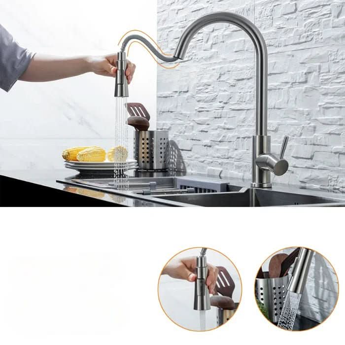 Keukenkraan met Sensor en Uittrekbare Uitloop voor Moderne Keuken - Image 5