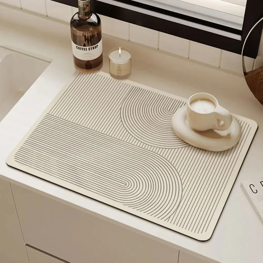 Keukenmat Antislip Diatomiet Sneldrogend