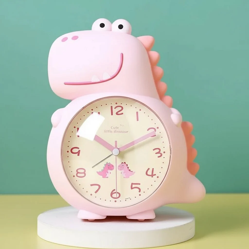 Kinderen Dinosaurus Wekker met Zacht Licht - Image 9