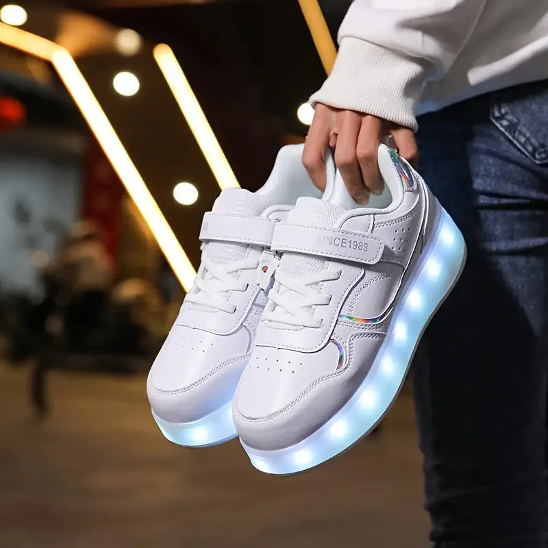Kinderen Rolschoenen Sneakers met Verlichting - Image 2