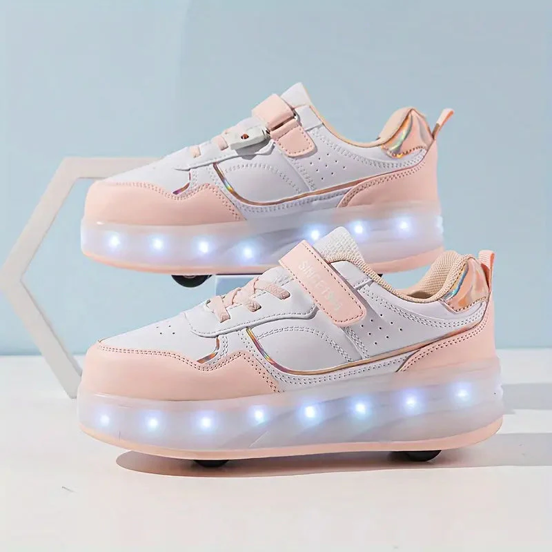 Kinderen Rolschoenen Sneakers met Verlichting - Image 3