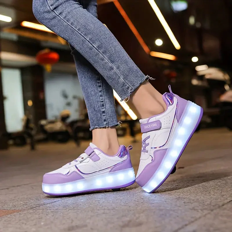 Kinderen Rolschoenen Sneakers met Verlichting - Image 4
