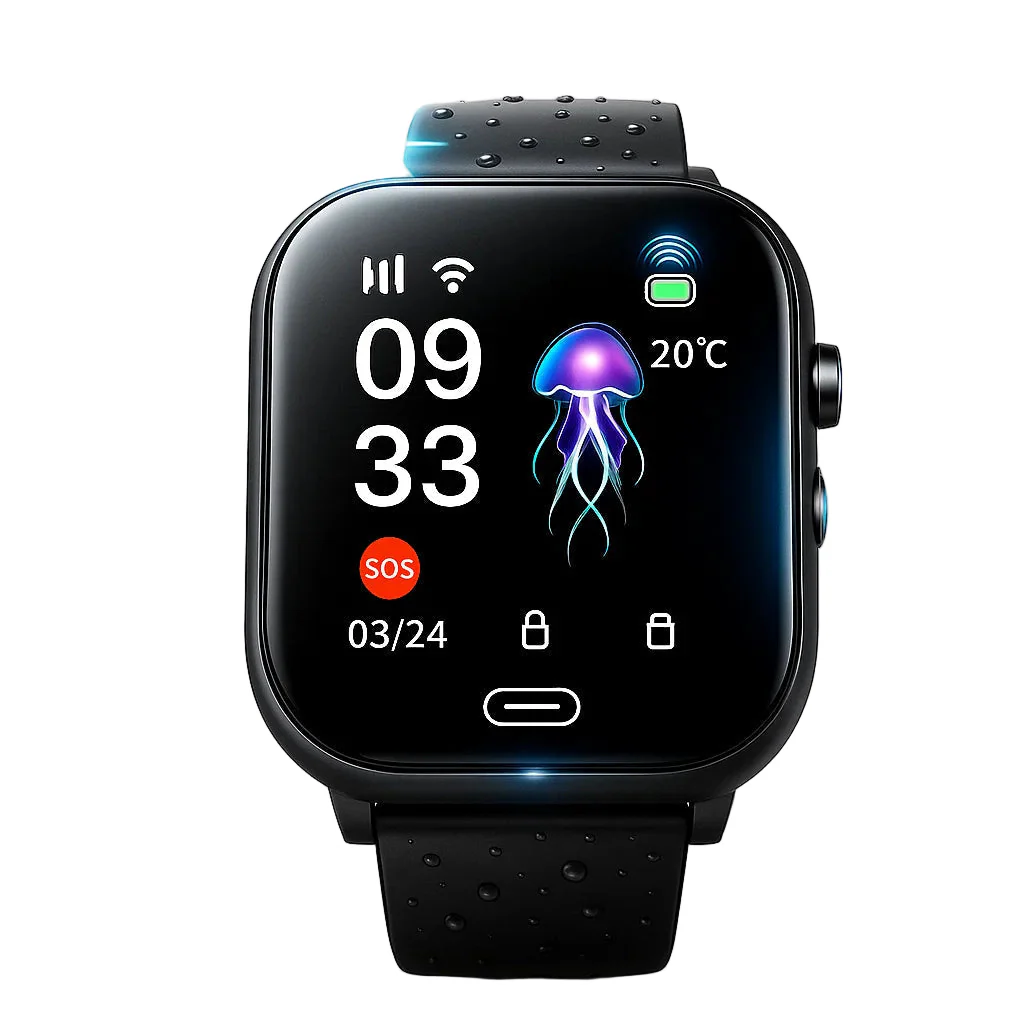 Kinderen Smartwatch met GPS en Camera voor Avontuurlijke Activiteiten