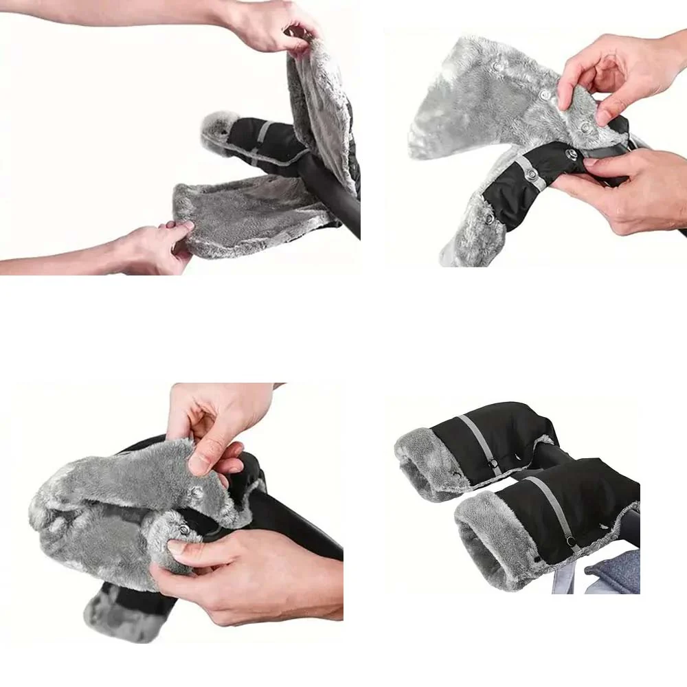 Kinderwagenhandschoenen voor de winter - Warm en Waterdicht - Image 3