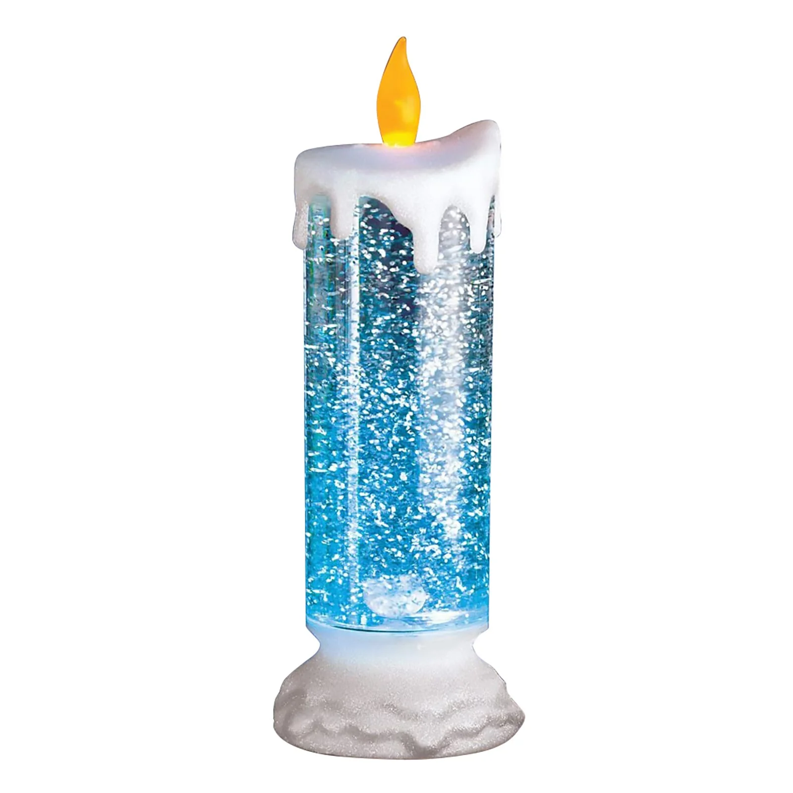 Kleur veranderende LED Water Kaars met Glitter - Image 13