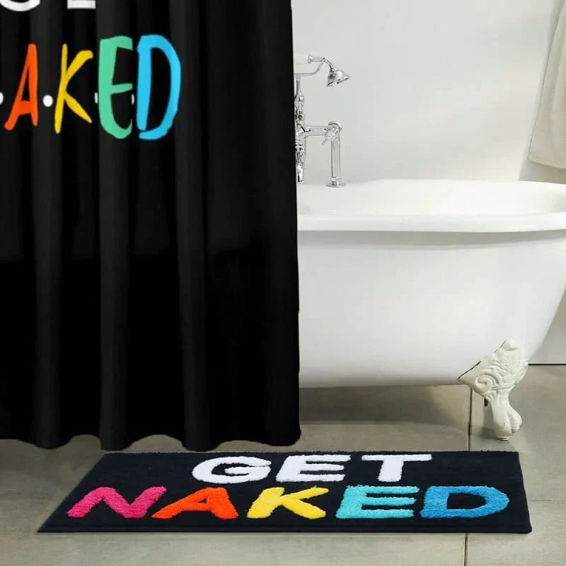 Kleurrijke Badmat Luxe Stijl voor Badkamer met Shag-Textuur - Image 4