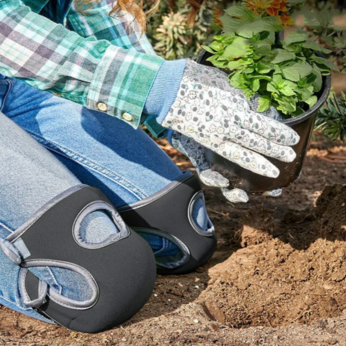 Kniebeschermers voor Tuinieren Ergonomisch - Image 8