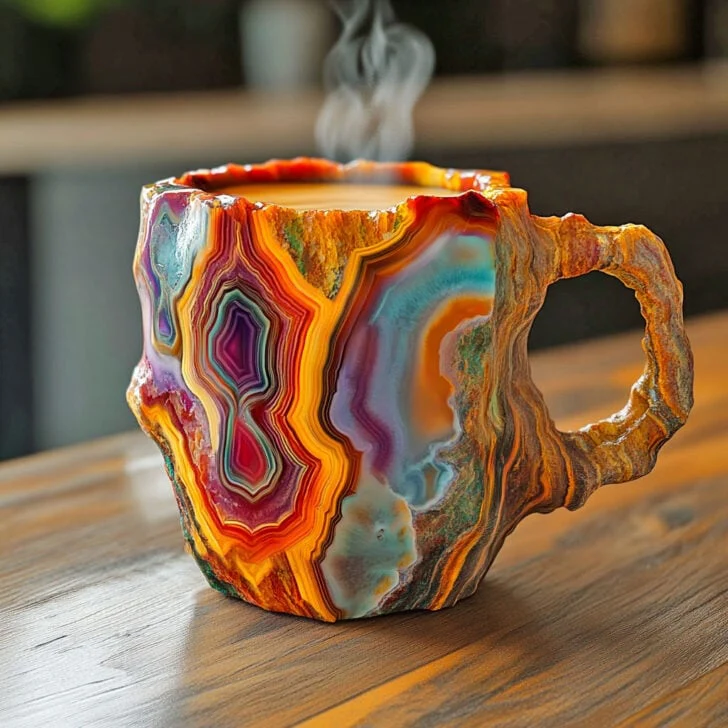Koffiekopjes van Mineraal Kristal voor Stijlvolle Drinkervaring - Image 6