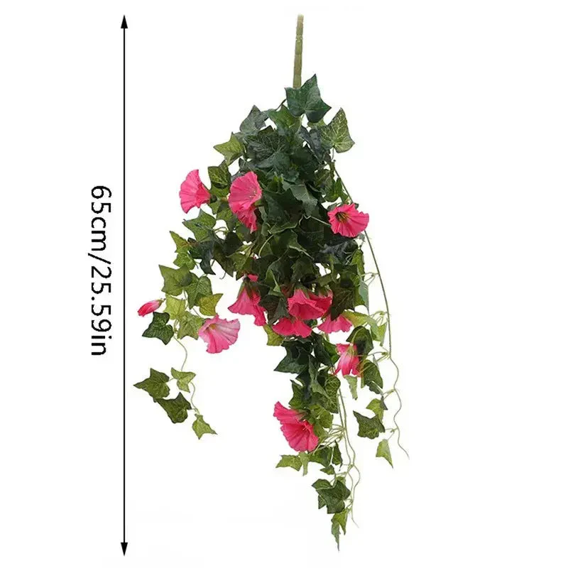 Kunstmatige Morning Glory Bloemen voor Binnen en Buiten Decoratie