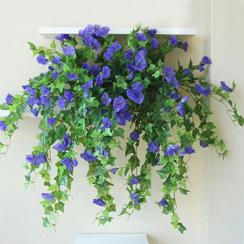 Kunstmatige Morning Glory Bloemen voor Binnen en Buiten Decoratie - Image 3