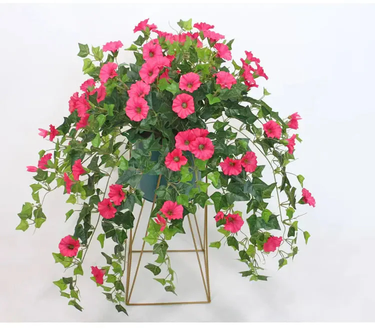Kunstmatige Morning Glory Bloemen voor Binnen en Buiten Decoratie - Image 6