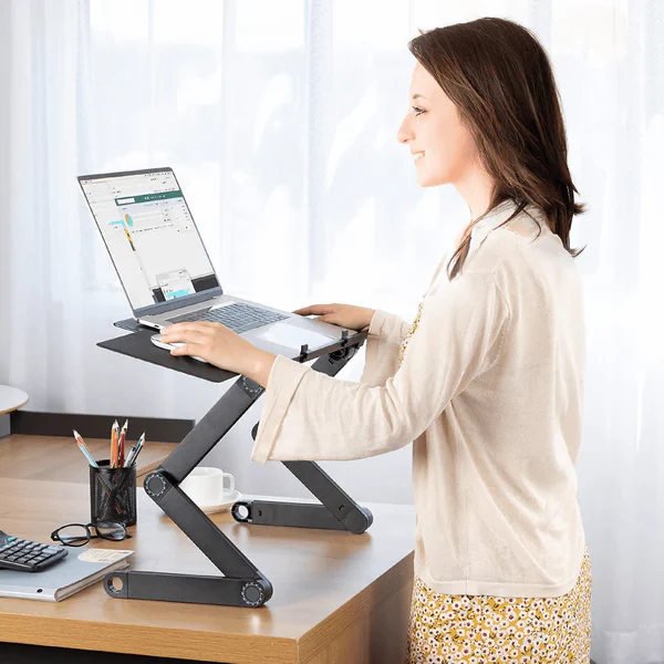 Laptopstandaard 360° Verstelbaar voor Thuis en Kantoor - Image 2