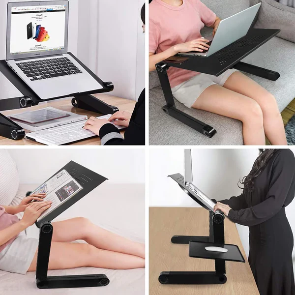 Laptopstandaard 360° Verstelbaar voor Thuis en Kantoor - Image 3