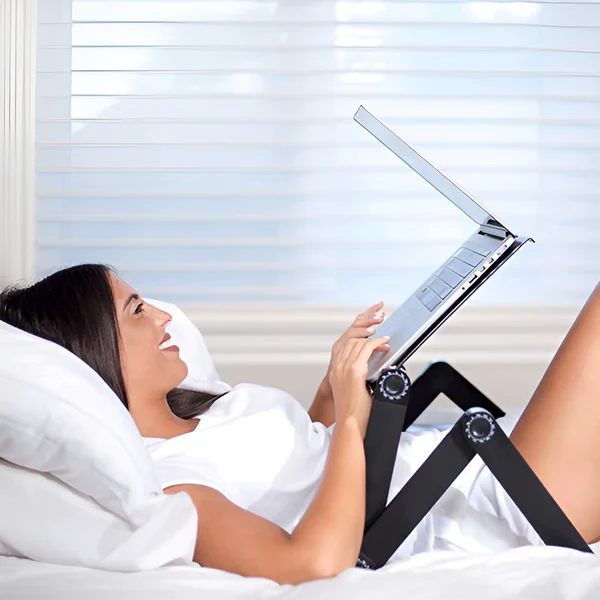 Laptopstandaard 360° Verstelbaar voor Thuis en Kantoor - Image 4