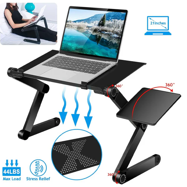 Laptopstandaard 360° Verstelbaar voor Thuis en Kantoor - Image 7