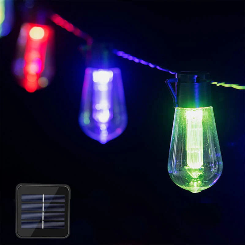 LED Buiten String Lights Op Zonne-energie - Image 12