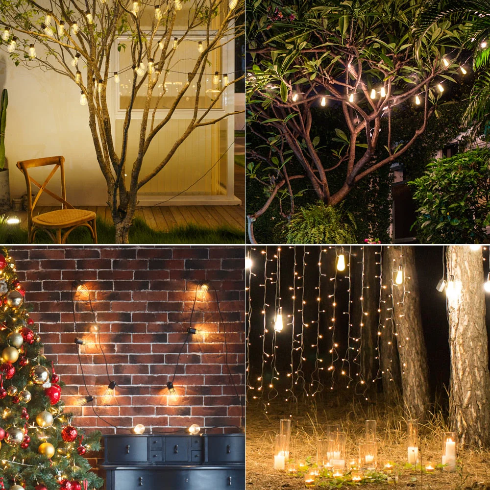 LED Buiten String Lights Op Zonne-energie - Image 9