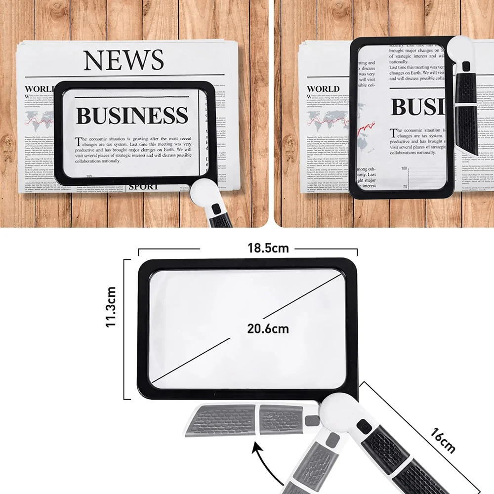LED Loep met 5x Vergroting voor Lezen en Detailwerk - Image 4