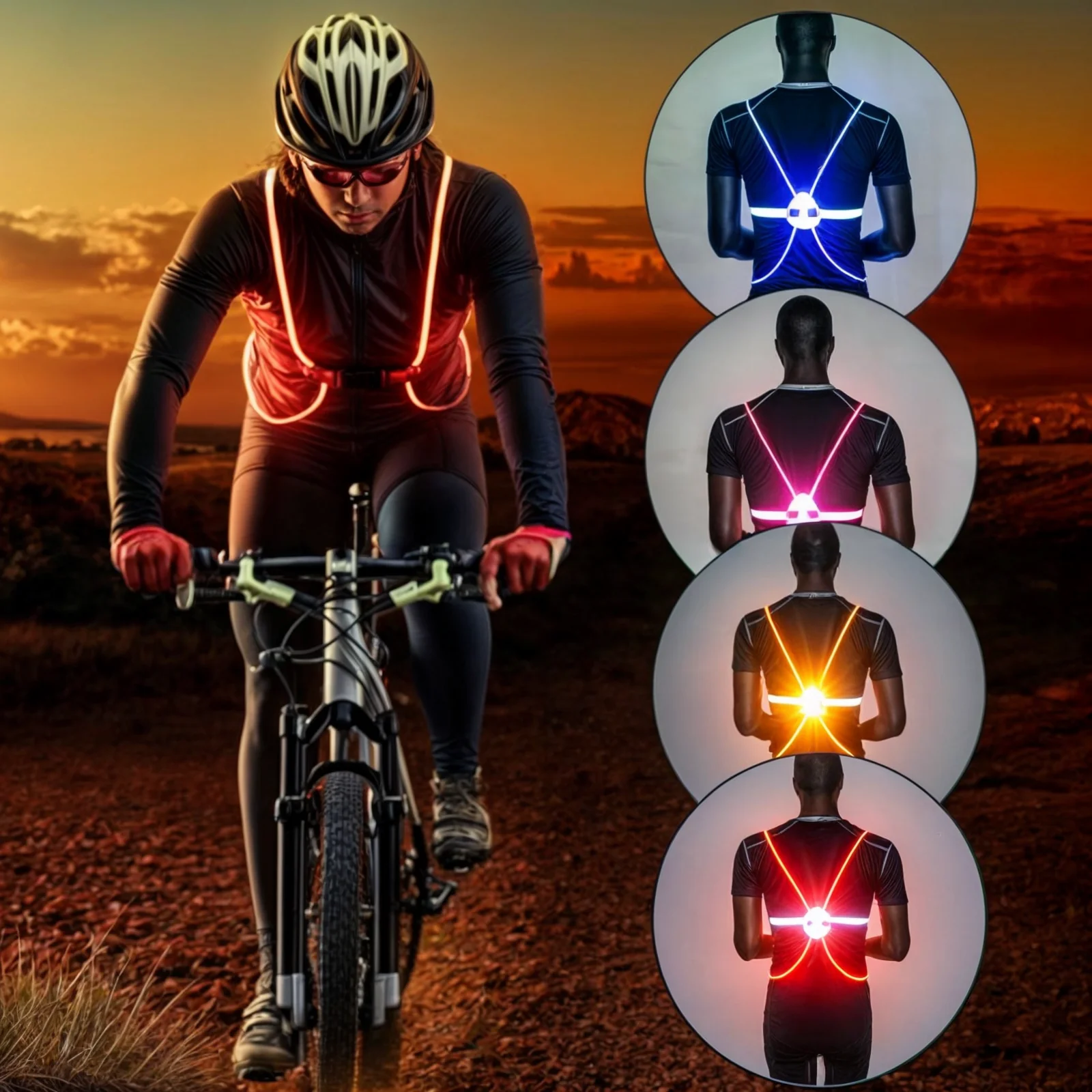 LED Reflecterend Veiligheidsvest - Image 2