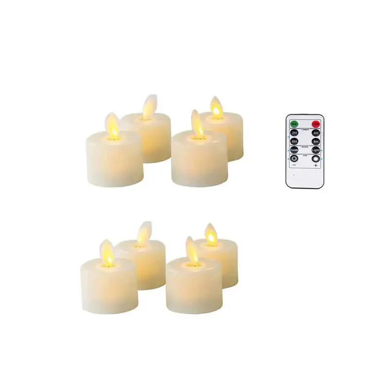 LED Theelicht Kaars met Bewegende Vlam voor Woondecoratie - Image 7