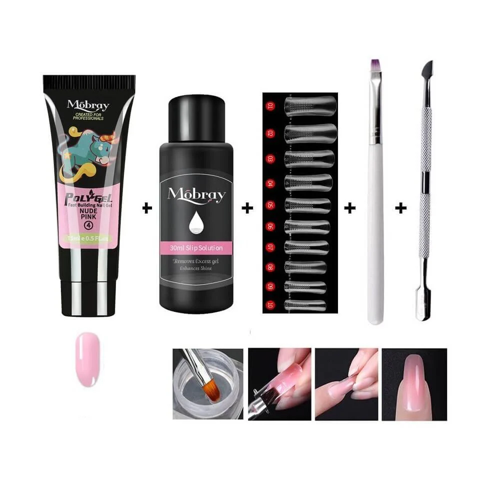 Luxe Poly Gel Nagel Kit - Image 4