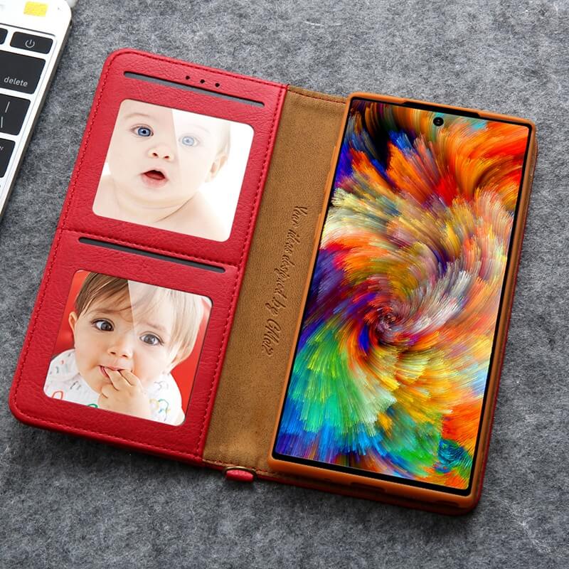 Magnetische Flip Leren Telefoon Beschermer - Image 14