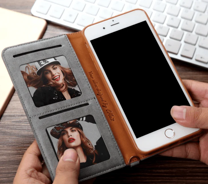 Magnetische Flip Leren Telefoon Beschermer - Image 15