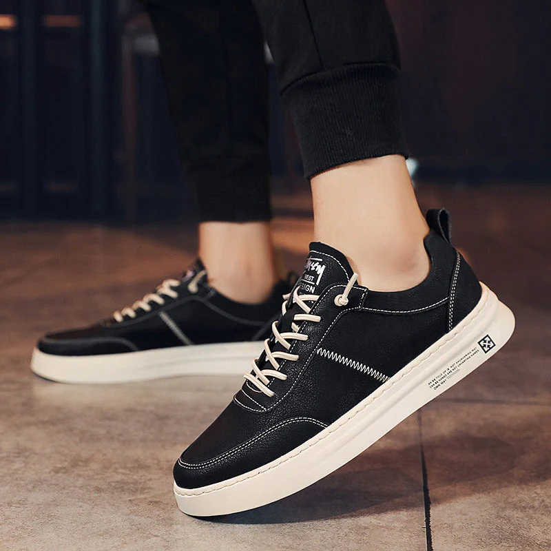 Mannen Sneakers Witte Casual Stijl - Image 4